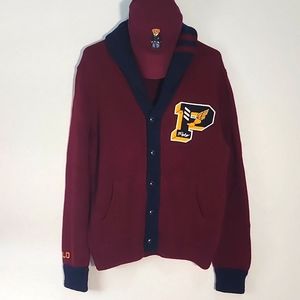 Polo Ralph Lauren Knitted Button Cardigan includes hat - both new w/o tag FIRE!!